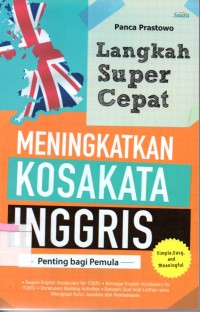 Langkah super cepat meningkatkan kosakata inggris