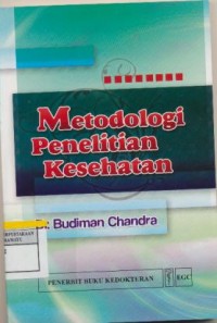 Image of Metodologi Penelitian Kesehatan
