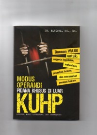 Image of Modus Operandi Pidana Khusus diluar KUHP