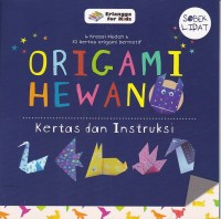 Origami Hewan