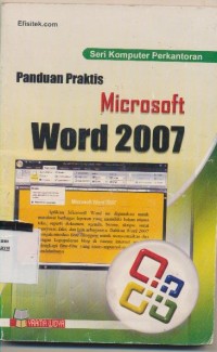 Image of PANDUAN PRAKTIS MICROSOFT Word 2007