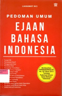 Pedoman Umum Ejaan Bahasa Indonesia