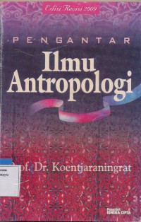 Image of Pengantar Ilmu Antropologi Edisi Revisi