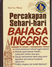 Percakapan Bahasa Inggris Sehari-Hari