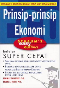 Schaum's Easy Outlines/Prinsip - prinsip ekonomi