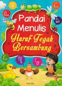 Image of Pandai Menulis Huruf Tegak Bersambung