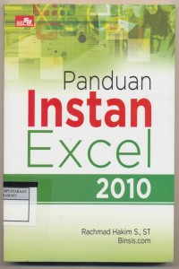 Image of Panduan Instan Excel 2010