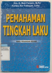 Image of PEMAHAMAN TINGKAH LAKU