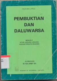 Image of Pembuktian Dan Daluwarsa