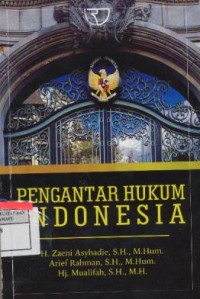 Pengantar Hukum Indonesia