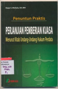 Penuntun Praktis Perjanjian Pemberian Kuasa