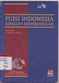 puisi indonesia sebelum kemerdekaan