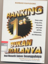 Image of Ranking 1 st Bukan Segalanya
