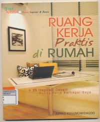 Ruang Kerja Praktis di Rumah