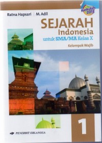 Image of SEJARAH 1:Indonesia untuk SMA/MA Kelas X