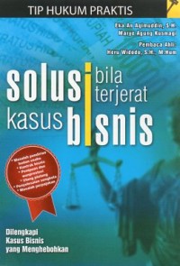 Image of SOLUSI BILA TERJERAT KASUS BISNIS