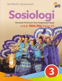 Sosiologi untuk SMA dan MA Kelas XII