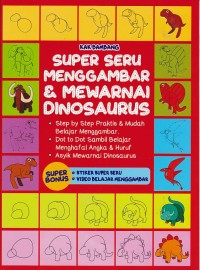 Super Seru Menggambar & Mewarnai Dinosaurus