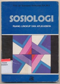 Sosiologi Ruang Lingkup Dan Aplikasinya