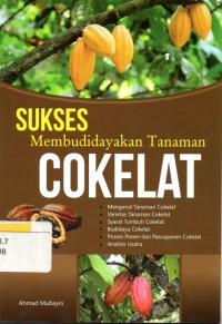 Image of Sukses Membudidayakan Tanaman Cokelat