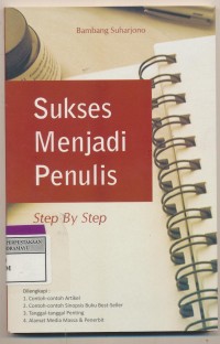 Image of sukses jadi penulis