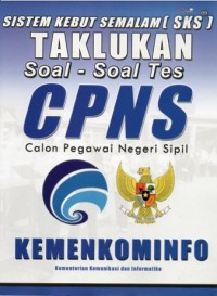 Image of SISTEM KEBUT SEMALAM TAKLUKAN SOAL SOAL TES CPNS KEMENKOMINFO