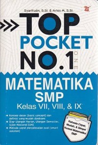 Image of Top Pocket No.1 Matematika SMP Kelas VII, VIII, & IX