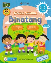 Image of Tematik Saintifik Binatang