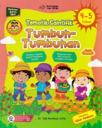 Image of Seri 4 Sahabat Tematik Saintifik Tumbuh-Tumbuhan untuk 4-5 Tahun