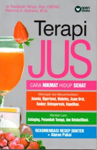 Image of Terapi jus : cara nikmat hidup sehat