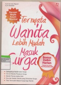 Ternyata Wanita Lebih mudah masuk surga