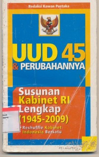 UUD 45&Perubahannya