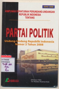 Undang-undang partai politik & pemilu