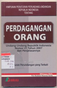 Himpunan Peraturan Perundang-Undangan RI Tentang Perdagangan 0rang