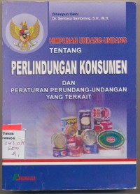 Image of himpunan undang undang tentang perlindungan konsumen