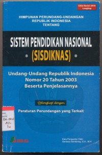 Himpunan Perundang-Undangan RI Tentang SISDIKNAS