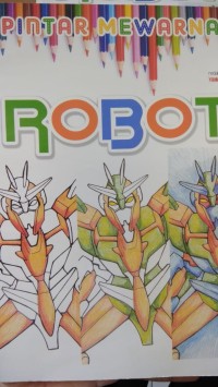 Pintar Mewarnai Robot