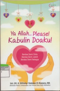 Image of Ya allah... please! Kabulin Doaku