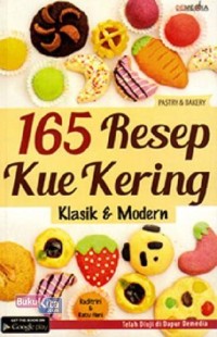 165 Resep Kue Kering: klasik dan modern