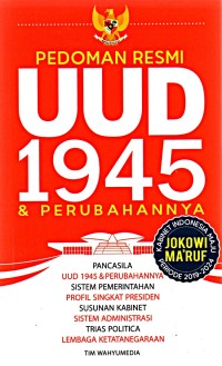 Pedoman Resmi UUD 1945 & Perubahannya