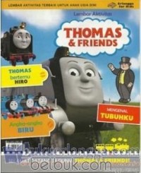 Lembar Aktivitas Thomas & Friends: Thomas bertemu HIRO; Angka-Angka BIRU; Mengenal TUBUHKU