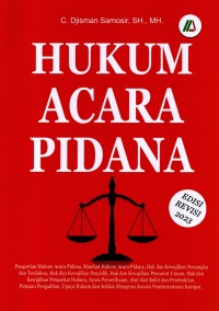 Hukum Acara Pidana