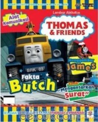 Image of Lembar Aktivitas Thomas & Friends:  Fakta Butch; Alat Komunikasi; Menggambar James; Komik: 