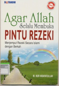 Image of Agar Allah Selalu membuka Pintu rezki