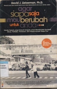 Image of AGAR SIAPA SAJA MAU BERUBAH UNTUK ANDA