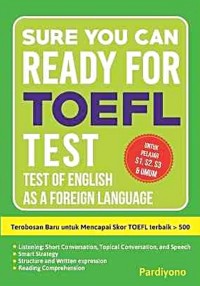 Sure You Can Ready for Toefl Test