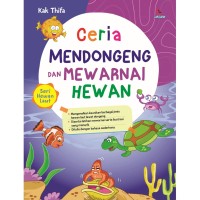 CERIA MENDONGENG DAN MEWARNAI HEWAN : Seri hewan laut