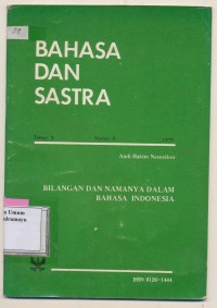 bahasa dan sastra