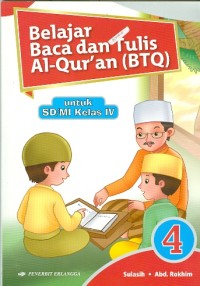 Image of Bina Baca dan Tulis Al-Qur'an [BTQ] : Untuk SD/MI Kelas IV