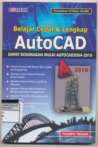 Belajar Cepat & Lengkap AutoCAD